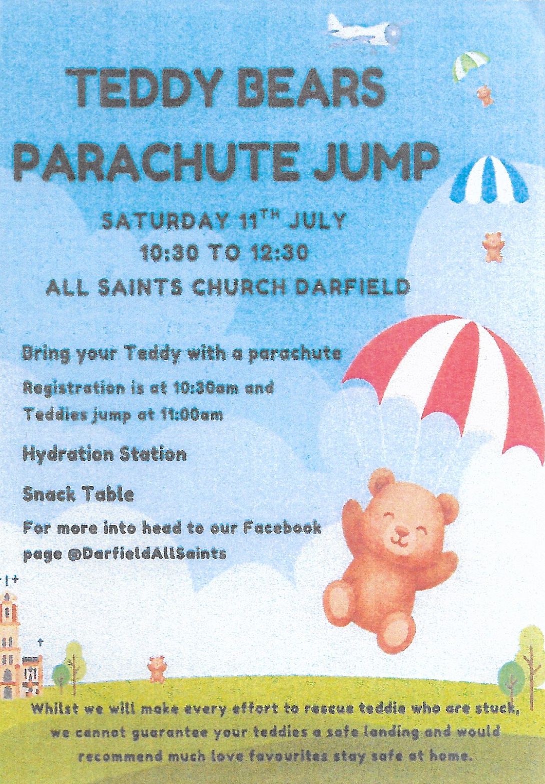 Teddy Bears' Parachute Jump